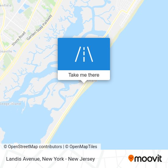 Mapa de Landis Avenue