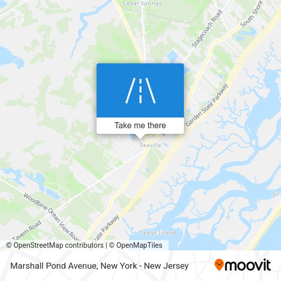 Marshall Pond Avenue map