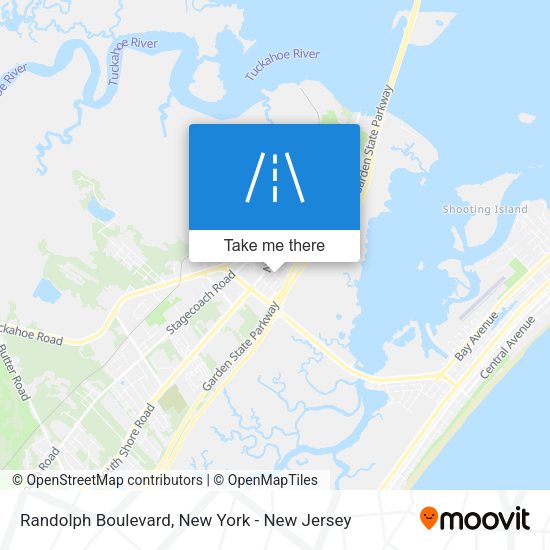 Mapa de Randolph Boulevard