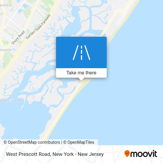 Mapa de West Prescott Road