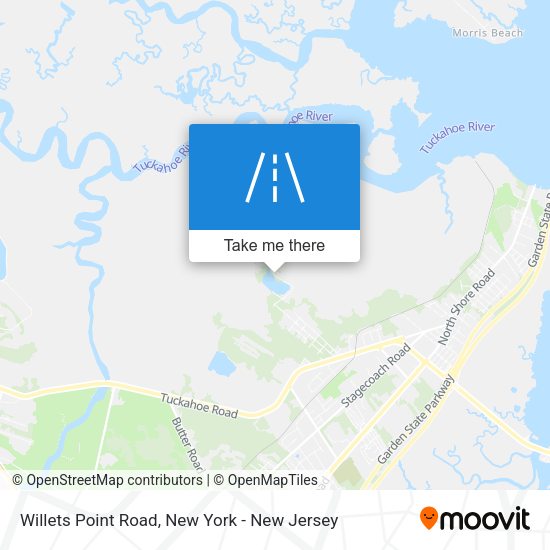 Mapa de Willets Point Road