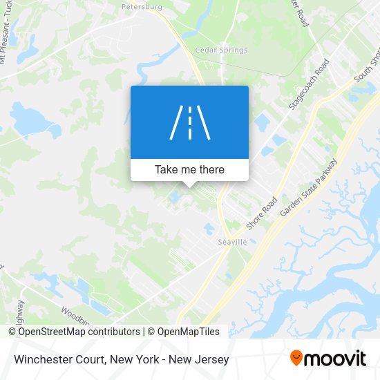 Mapa de Winchester Court