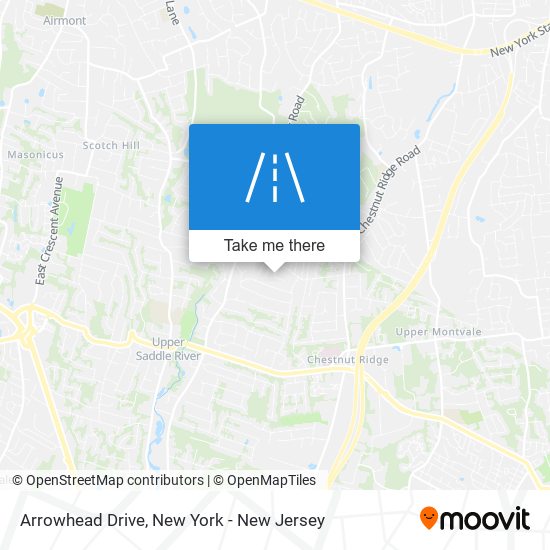 Mapa de Arrowhead Drive