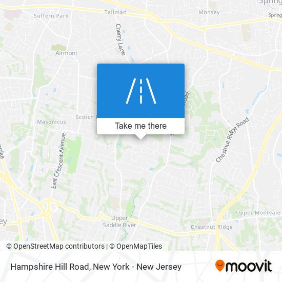 Mapa de Hampshire Hill Road