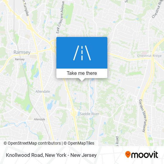 Mapa de Knollwood Road