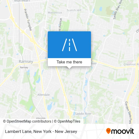 Lambert Lane map