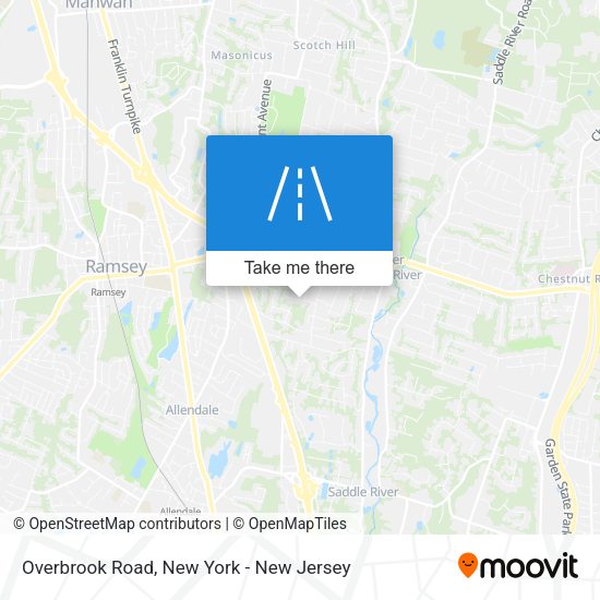 Mapa de Overbrook Road