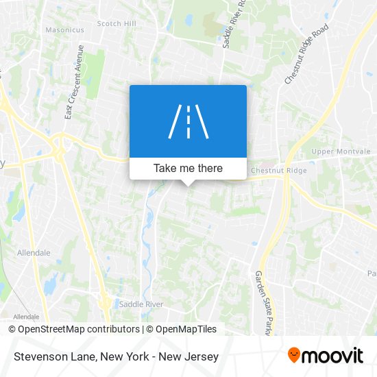 Mapa de Stevenson Lane