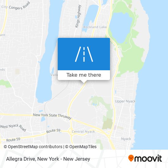 Allegra Drive map