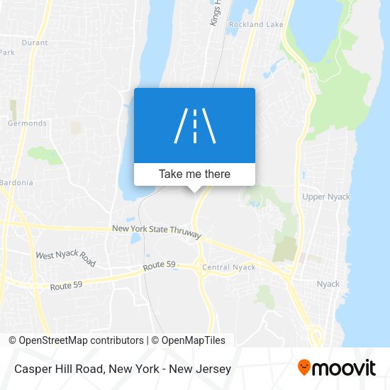 Mapa de Casper Hill Road