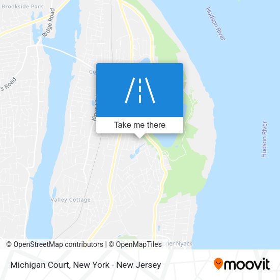 Mapa de Michigan Court