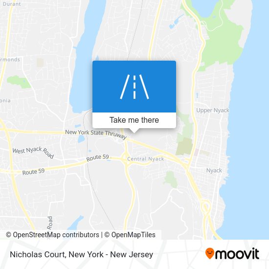 Mapa de Nicholas Court