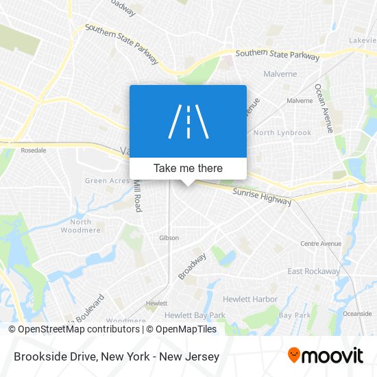 Brookside Drive map