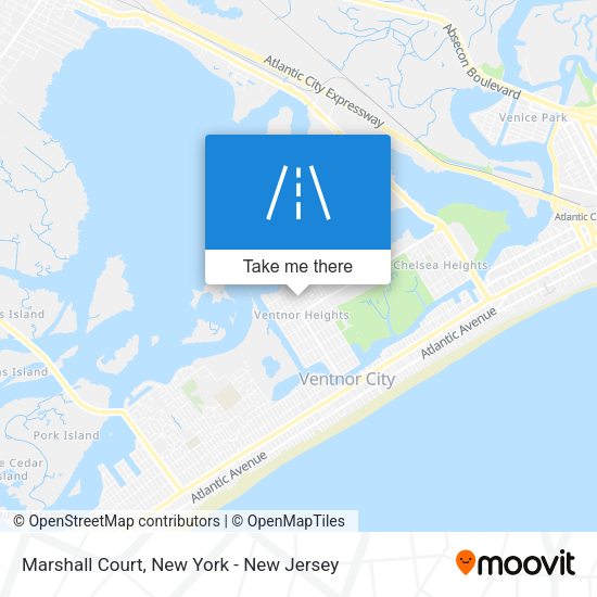 Mapa de Marshall Court