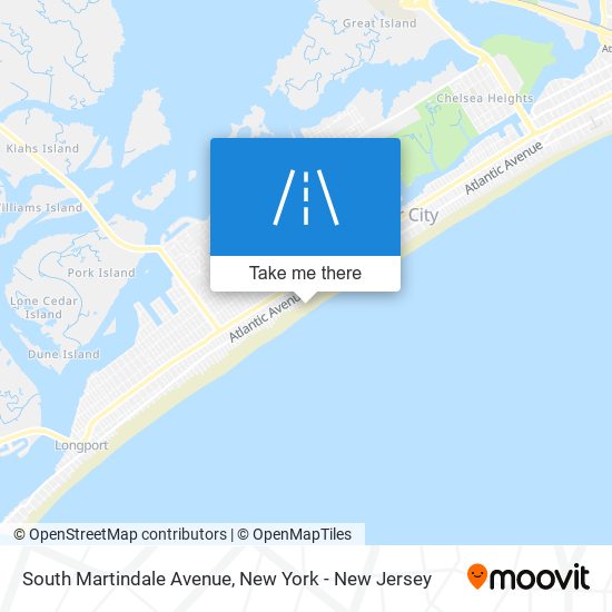 Mapa de South Martindale Avenue