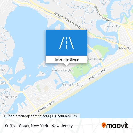 Mapa de Suffolk Court