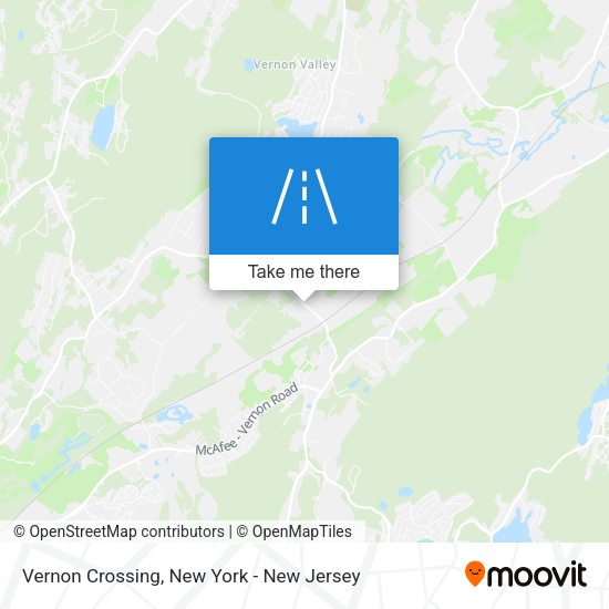 Vernon Crossing map