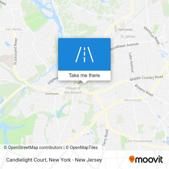 Mapa de Candlelight Court