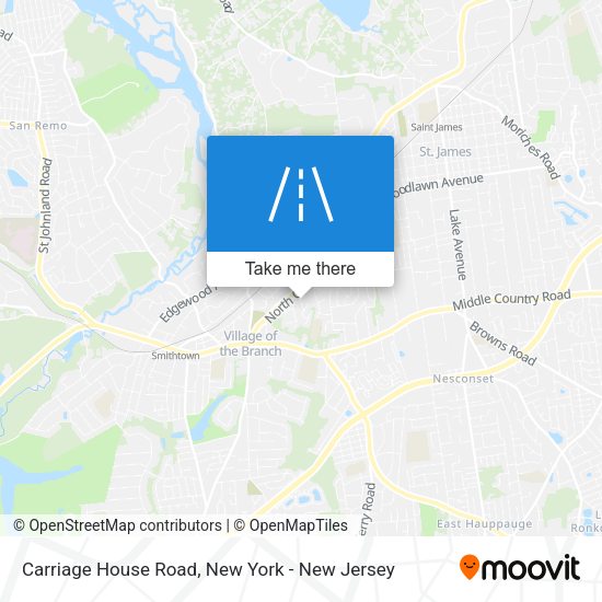 Mapa de Carriage House Road