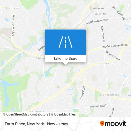 Farm Place map