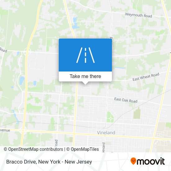 Bracco Drive map