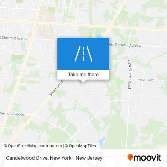 Candelwood Drive map