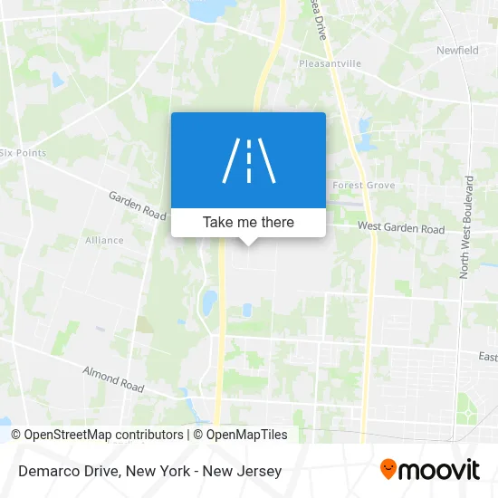Demarco Drive map