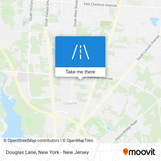 Mapa de Douglas Lane
