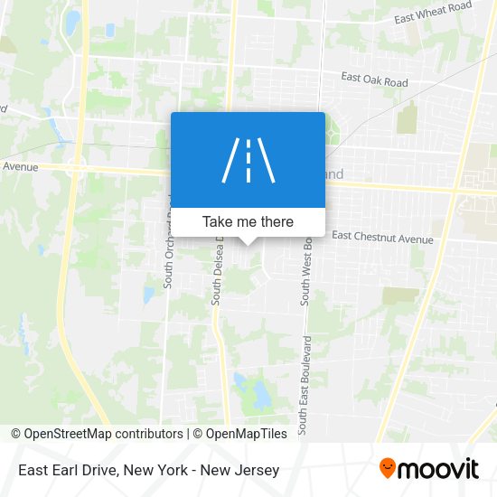 Mapa de East Earl Drive