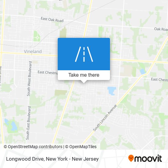 Longwood Drive map