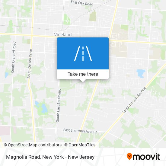 Mapa de Magnolia Road