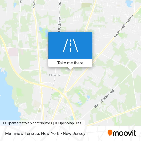 Mainview Terrace map