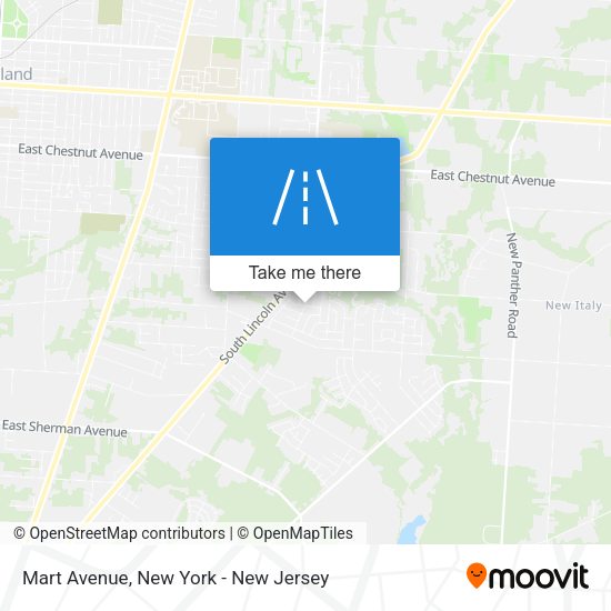 Mart Avenue map