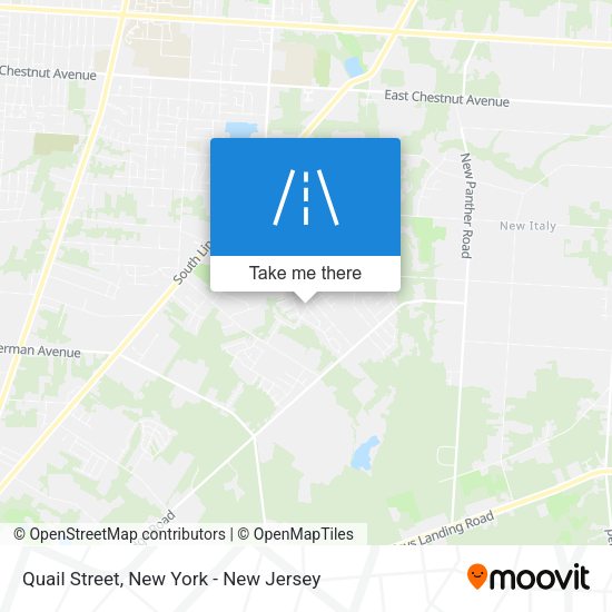 Mapa de Quail Street