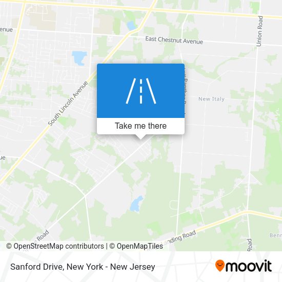 Mapa de Sanford Drive