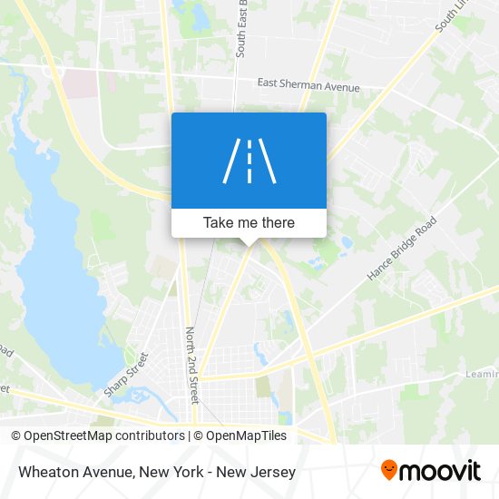 Mapa de Wheaton Avenue