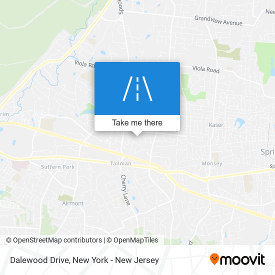 Dalewood Drive map