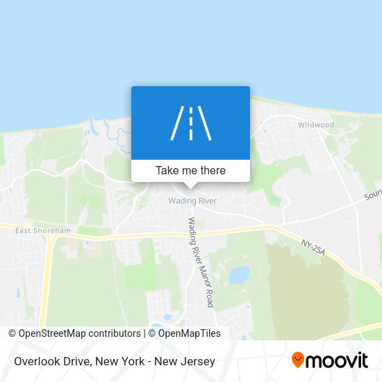 Mapa de Overlook Drive