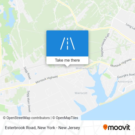 Mapa de Esterbrook Road