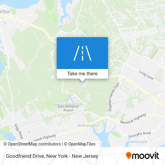 Goodfriend Drive map