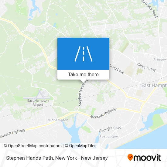 Stephen Hands Path map