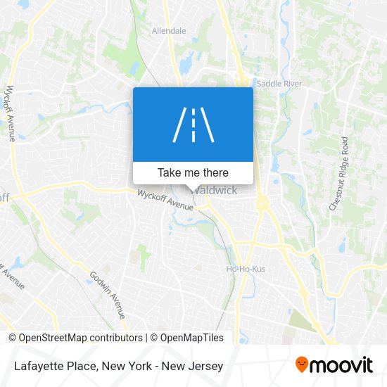Mapa de Lafayette Place