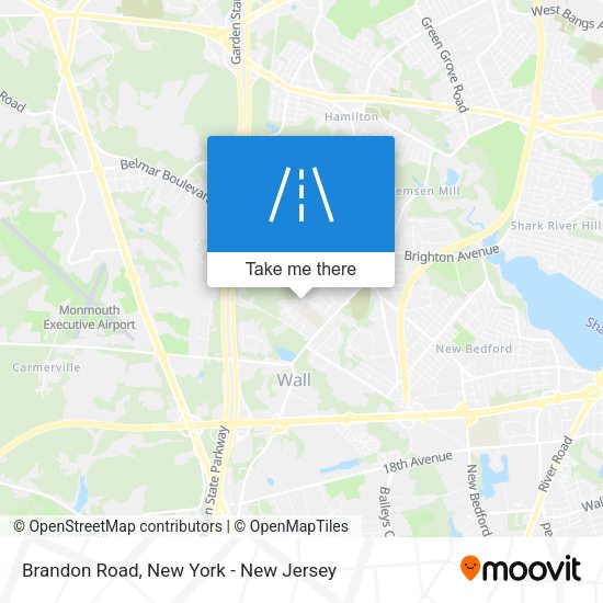 Mapa de Brandon Road