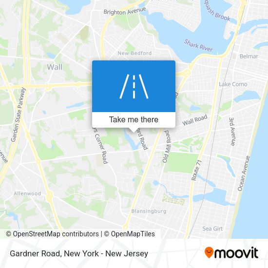 Mapa de Gardner Road