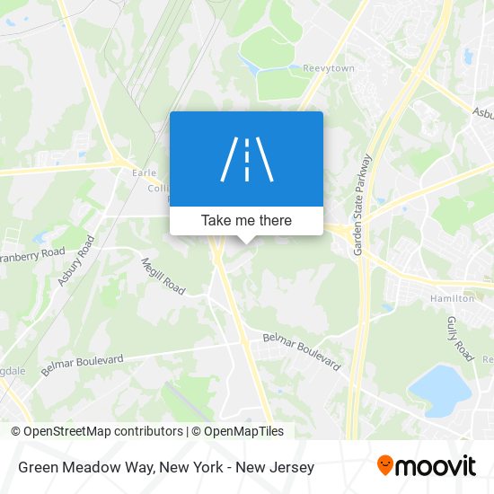 Mapa de Green Meadow Way