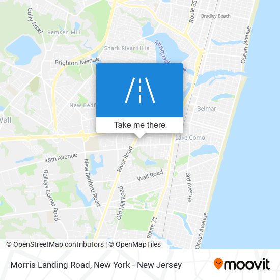 Mapa de Morris Landing Road