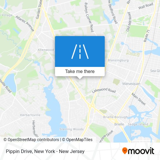 Pippin Drive map