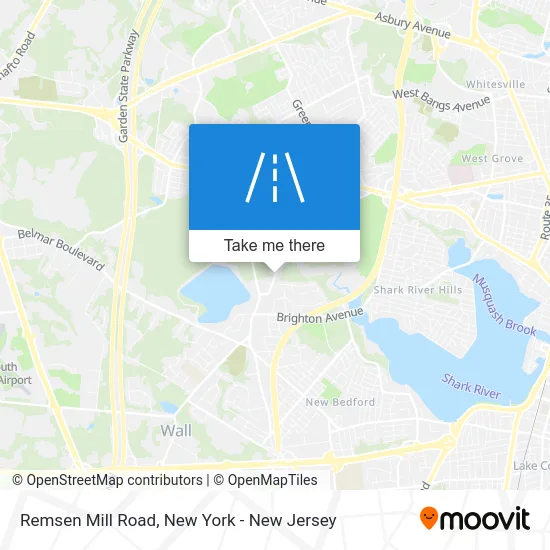 Remsen Mill Road map