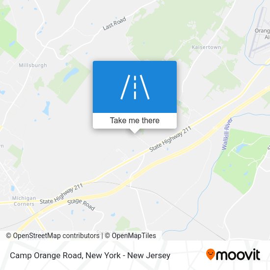 Mapa de Camp Orange Road