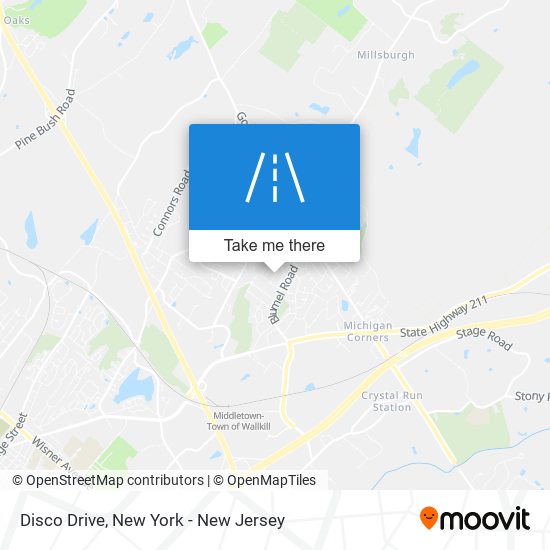 Disco Drive map